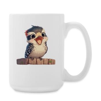 Woodpecker Woodpecker - Large Mug 440 ml - white - Right