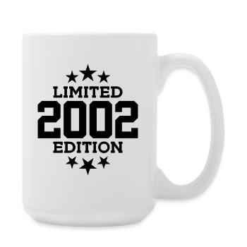 LIMITED EDITION 2002 24. GEBURTSTAG - Große Tasse 440 ml - Weiß - Rechts