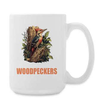 Woodpecker Woodpecker - Large Mug 440 ml - white - Right
