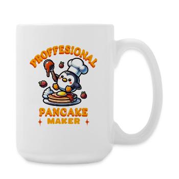Fresh Waffles Funny Gift - Large Mug 440 ml - white - Right
