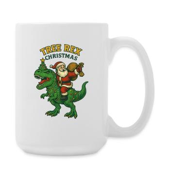 Noël - Tree Rex Christmas - Large Mug 440 ml - white - Right