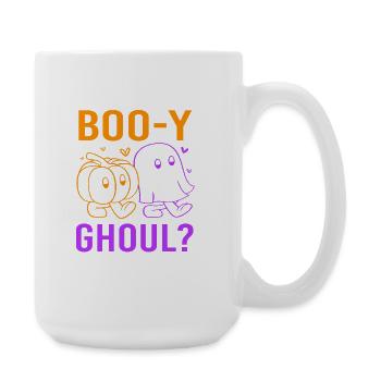 Halloween Gender Reveal - Large Mug 440 ml - white - Right