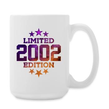 LIMITED EDITION 2002 24. GEBURTSTAG - Große Tasse 440 ml - Weiß - Rechts