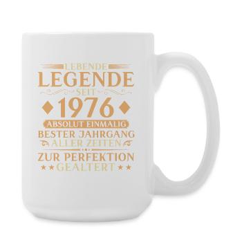 Millésime 1976 Anniversaire 50 ans Cadeau - Grande tasse 440 ml - blanc - Droite