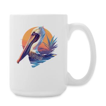 Pélicans Pélican - Grande tasse 440 ml - blanc - Droite