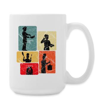 Cook Cook Cook - Large Mug 440 ml - white - Right