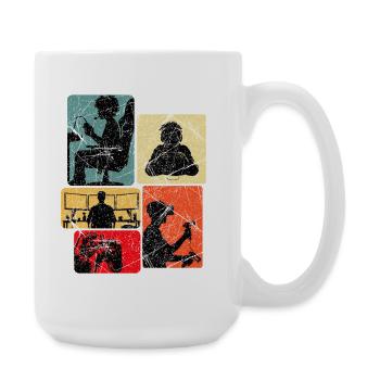 Gamer Gaming - Large Mug 440 ml - white - Right