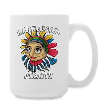 PIRATE DU CARNAVAL - Grande tasse 440 ml - blanc - Droite