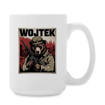 Wojtek L’ours héros de guerre - Grande tasse 440 ml - blanc - Droite