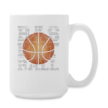 Basketball - Large Mug 440 ml - white - Right