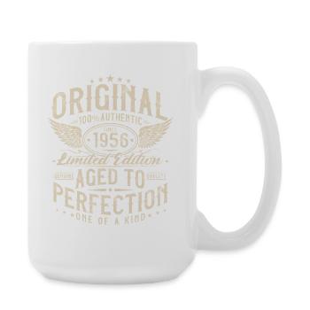 Original_1956_Jahrgang_Geburtstag_Geschenk_Retro - Grande tasse 440 ml - blanc - Droite