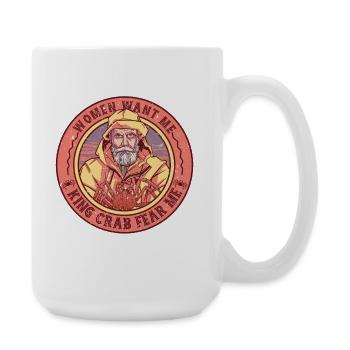 Crabe royal d’Alaska - Grande tasse 440 ml - blanc - Droite