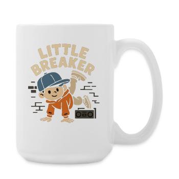 Little Breaker Kids Hip-Hop Dance - Large Mug 440 ml - white - Right