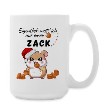 Xmas Hamster Kekse - Große Tasse 440 ml - Weiß - Rechts