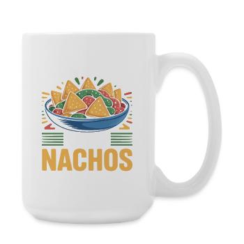 Tortilla Taco Nachos mexicains - Grande tasse 440 ml - blanc - Droite