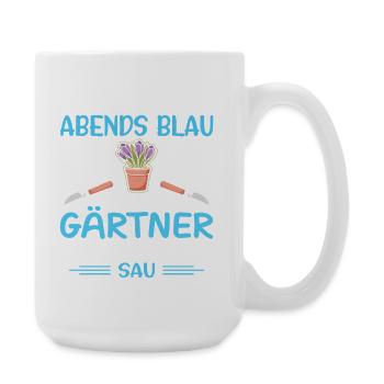Garden Gardener Gardening Gardening Gardening Gardening - Large Mug 440 ml - white - Right