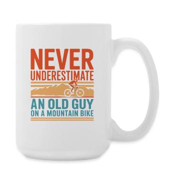 Mountain bike - Large Mug 440 ml - white - Right