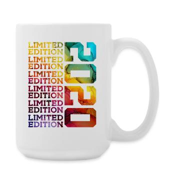 LIMITED EDITION 2020 6 YEARS 6TH BIRTHDAY - Large Mug 440 ml - white - Right
