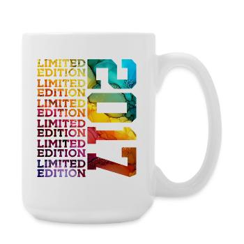 ÉDITION LIMITÉE 2017 9 ANS 9E ANNIVERSAIRE - Grande tasse 440 ml - blanc - Droite