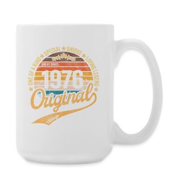 Original 1976 – Vintage Living Legend - Große Tasse 440 ml - Weiß - Rechts