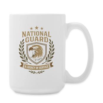 Army Veteran National Guard Veteran in - Large Mug 440 ml - white - Right