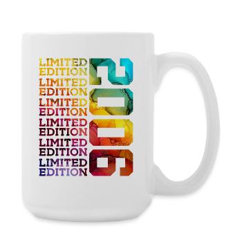 LIMITED EDITION 2006 20 JAHRE 20. GEBURTSTAG - Große Tasse 440 ml - Weiß - Rechts
