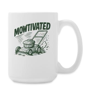 Motorisé - Grande tasse 440 ml - blanc - Droite