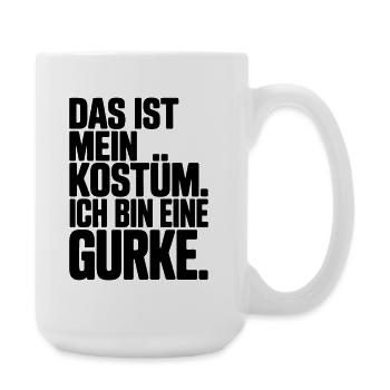 Concombre C’est mon concombre Costume Carnaval Carnaval - Grande tasse 440 ml - blanc - Droite
