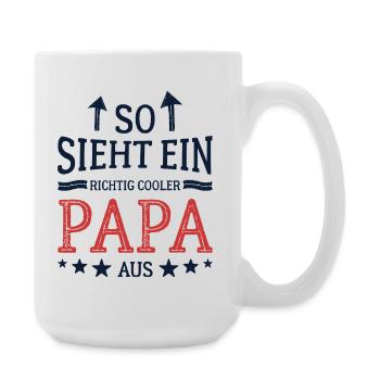 This is what a cool dad looks like Best Dad - Large Mug 440 ml - white - Right