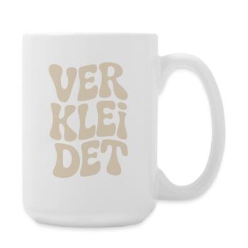 Déguisement déguisement carnaval carnaval - Grande tasse 440 ml - blanc - Droite