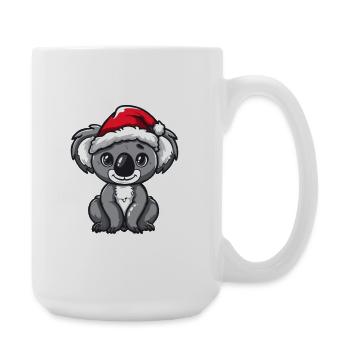 Noël Koala - Grande tasse 440 ml - blanc - Droite