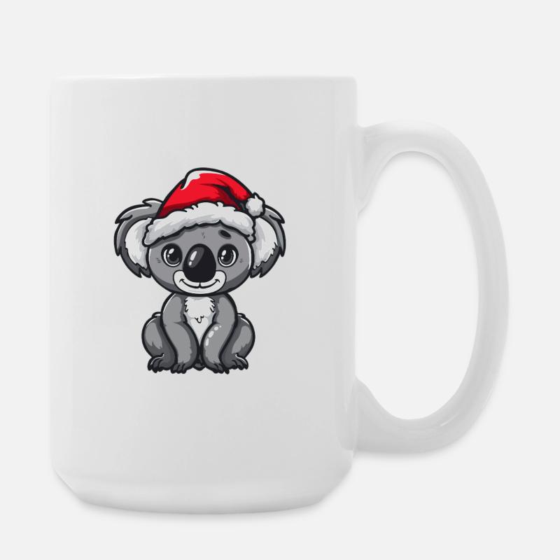 Koala Weihnachten - Große Tasse 440 ml - Weiß