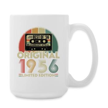 1956 Vintage Vintage Birthday Retro Gift - Large Mug 440 ml - white - Right