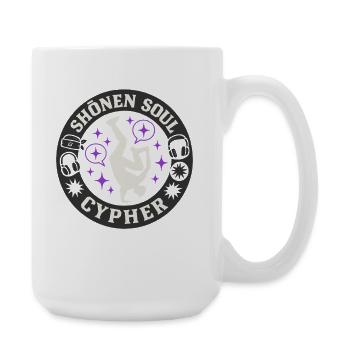 Anime Dance Streetwear Manga Hip Hop Otaku Crew - Large Mug 440 ml - white - Right