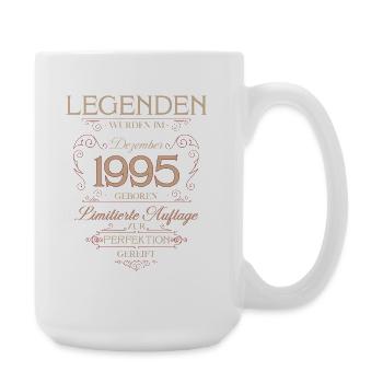 30th Birthday Legend December 1995 - Large Mug 440 ml - white - Right