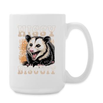 Funny Opossum - Large Mug 440 ml - white - Right