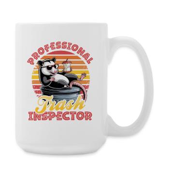 Funny Opossum - Large Mug 440 ml - white - Right