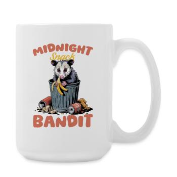 Funny Opossum - Large Mug 440 ml - white - Right
