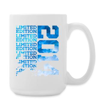 LIMITED EDITION 2014 12 YEARS 12TH BIRTHDAY - Large Mug 440 ml - white - Right