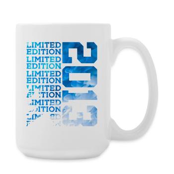 LIMITED EDITION 2013 13 YEARS 13TH BIRTHDAY - Large Mug 440 ml - white - Right