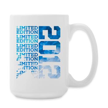 LIMITED EDITION 2012 14 YEARS 14TH BIRTHDAY - Large Mug 440 ml - white - Right