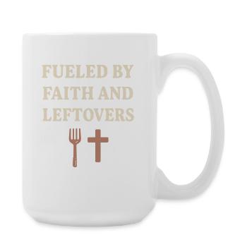 Christlicher Homeschool-mutter-glaube - Große Tasse 440 ml - Weiß - Rechts