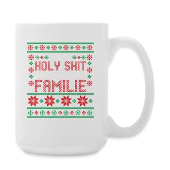 Weihnachtsmann Weihnachtszeit Weihnachts - Große Tasse 440 ml - Weiß - Rechts