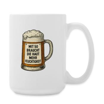 À 50 ans, la peau a besoin de plus d’hydratation Bière - Grande tasse 440 ml - blanc - Droite