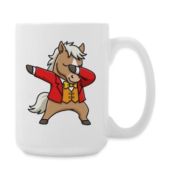 Année du Cheval 2026 – Nouvel An chinois pour K - Grande tasse 440 ml - blanc - Droite