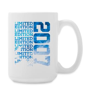 LIMITED EDITION 2007 19 JAHRE 19. GEBURTSTAG - Große Tasse 440 ml - Weiß - Rechts