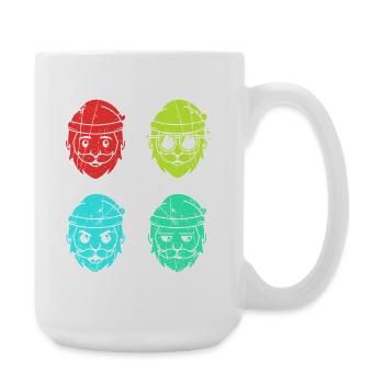 Père Noël Noël - Grande tasse 440 ml - blanc - Droite