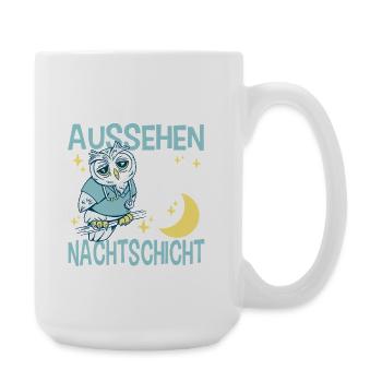 Pflegerin Geschenke Pflege Lustig Krankenpflegerin - Große Tasse 440 ml - Weiß - Rechts