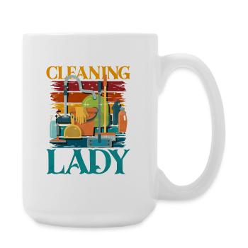 Cleaning Heroine Color Explosion - Large Mug 440 ml - white - Right