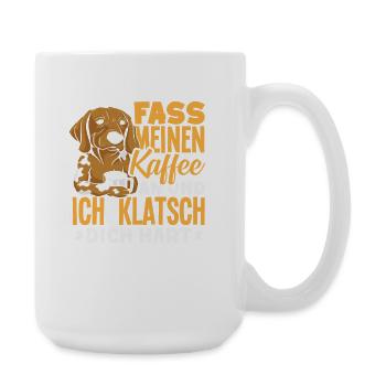 Drôle de chien Coffee Dit Office Coffee Lover - Grande tasse 440 ml - blanc - Droite